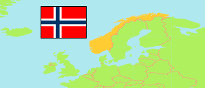 Norwegen Karte