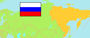 Dal'nevostočnyj Federal'nyj Okrug / Ferner Osten (Russland) Karte
