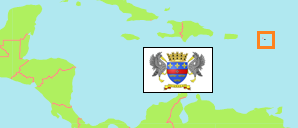 Saint-Barthélemy Karte