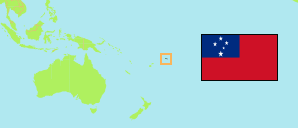 Samoa Map