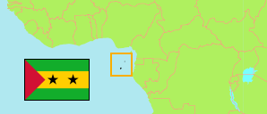 São Tomé und Príncipe Karte