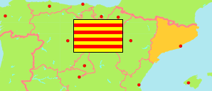 Cataluña / Catalonia (Spain) Map