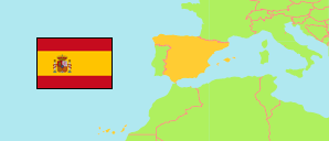 Spanien Karte