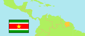 Suriname Map