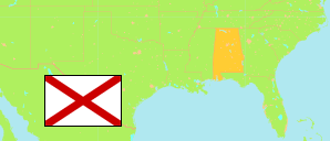 Alabama (USA) Map