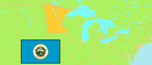 Minnesota (USA) Karte