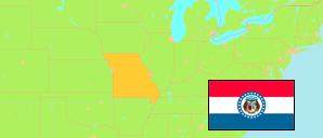 Missouri (USA) Map