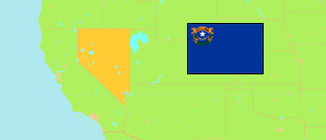Nevada (USA) Karte