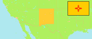 New Mexico (USA) Karte