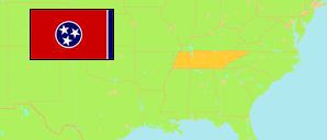 Tennessee (USA) Map