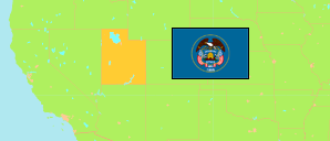 Utah (USA) Karte